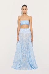 Manuba Print Cotton Skirt
 WOMAN Pucci