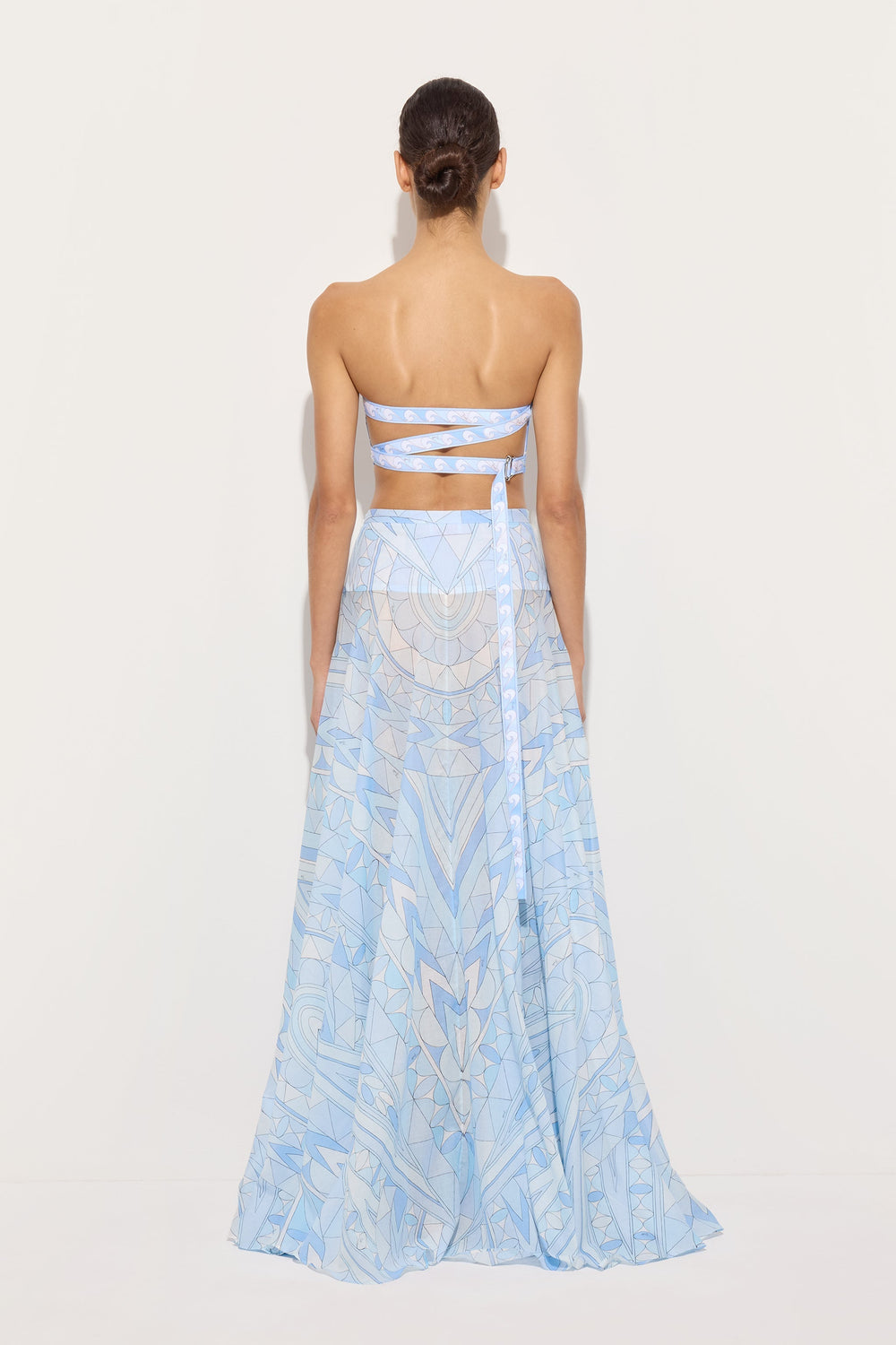 Manuba Print Cotton Skirt
 WOMAN Pucci