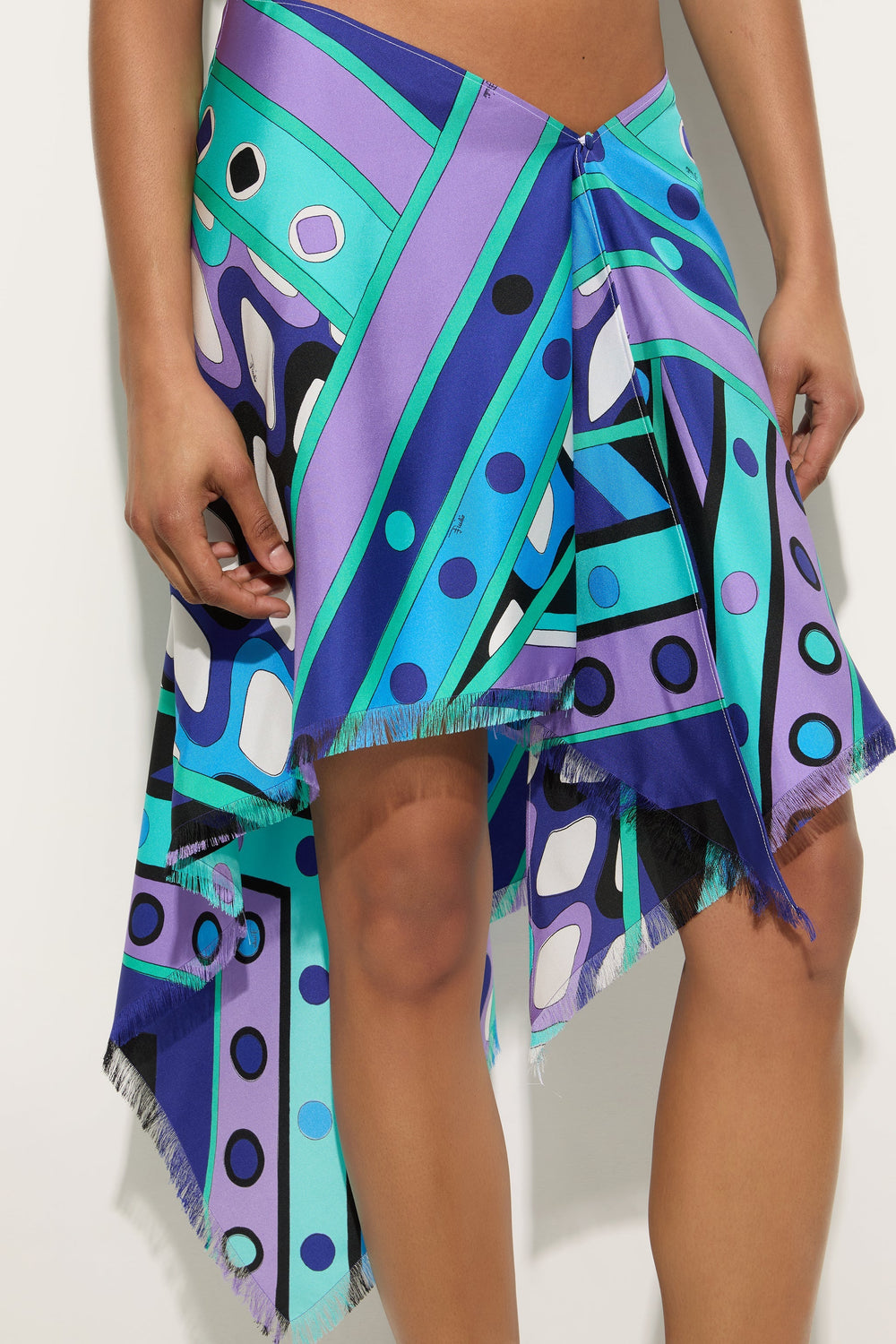 Vivara Print Silk Skirt
 WOMAN Pucci