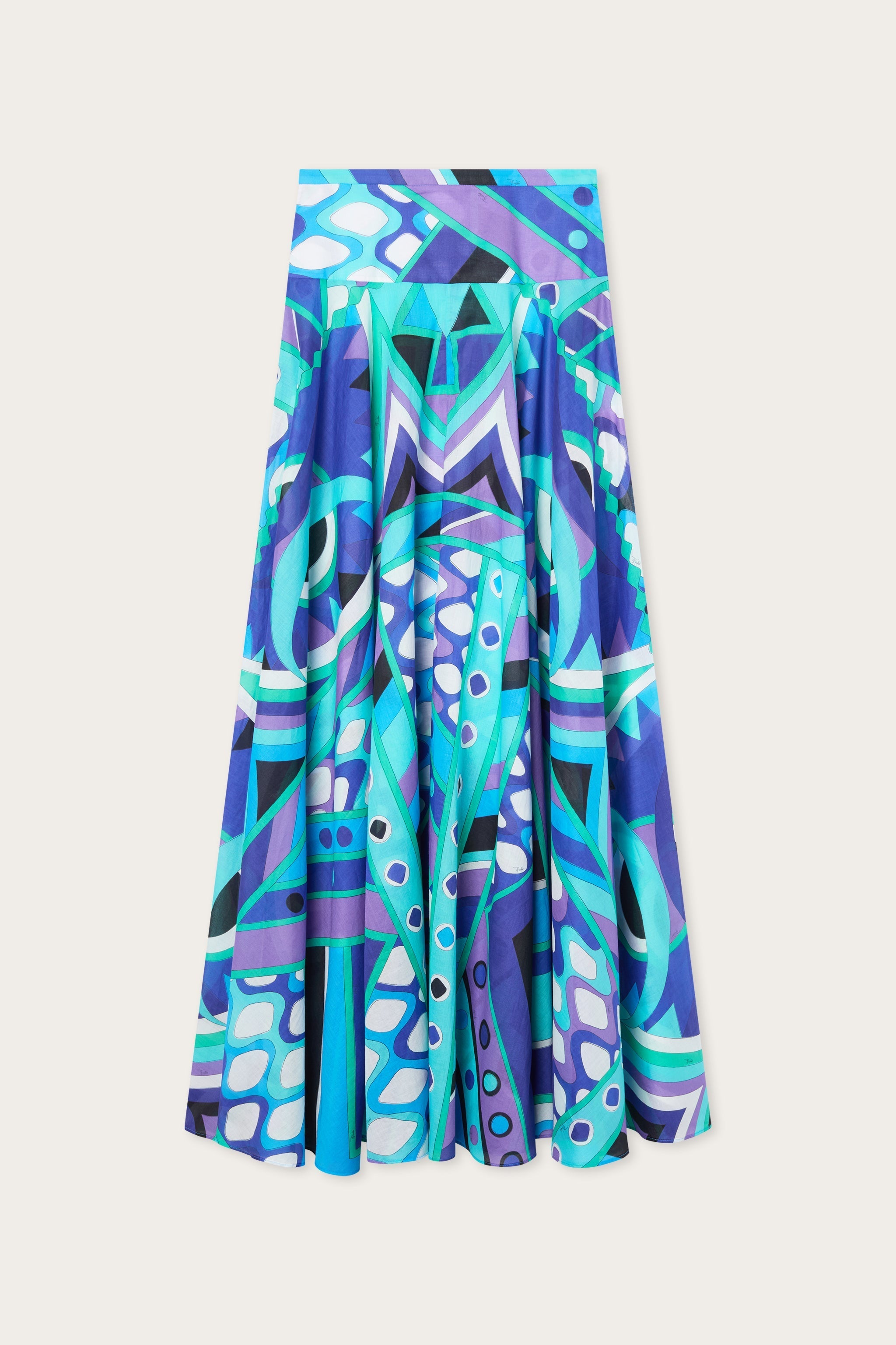 Vivara Print Cotton Skirt
 WOMAN Pucci