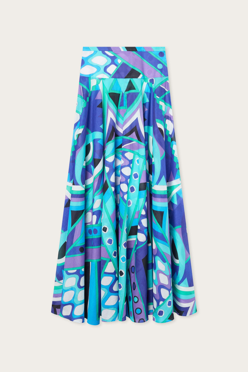 Vivara Print Cotton Skirt
 WOMAN Pucci