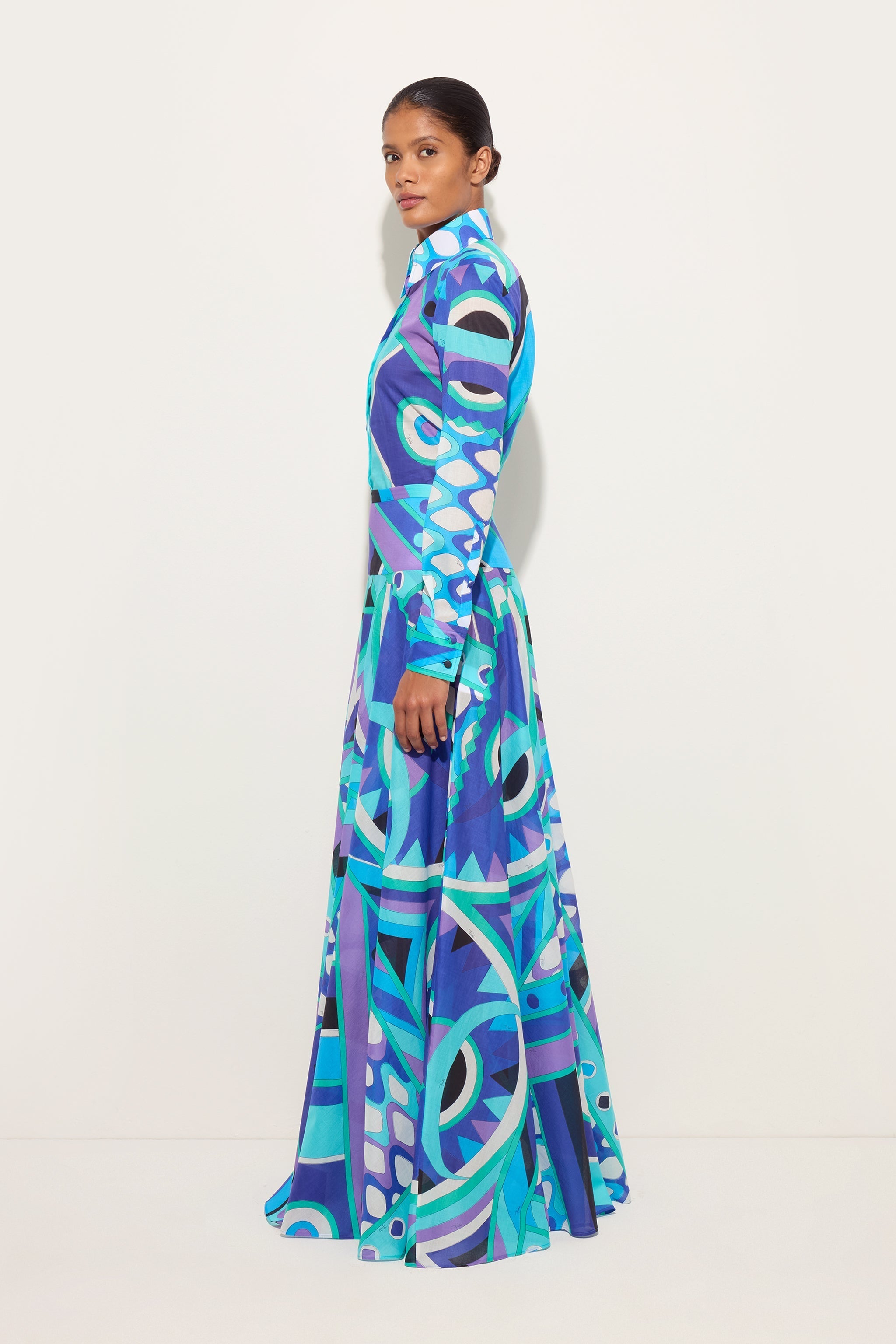 Vivara Print Cotton Skirt
 WOMAN Pucci