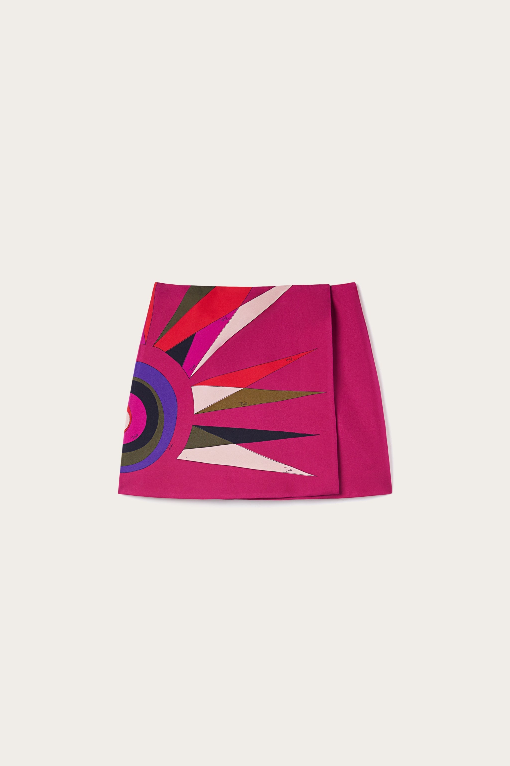 Hawaii Print Mini Skirt
 WOMAN Pucci