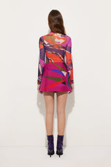 Hawaii Print Mini Skirt
 WOMAN Pucci