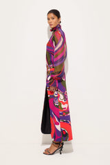 Orchidee Print Midi Skirt
 WOMAN Pucci
