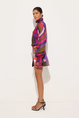 Orchidee Print Mini Skirt
 WOMAN Pucci