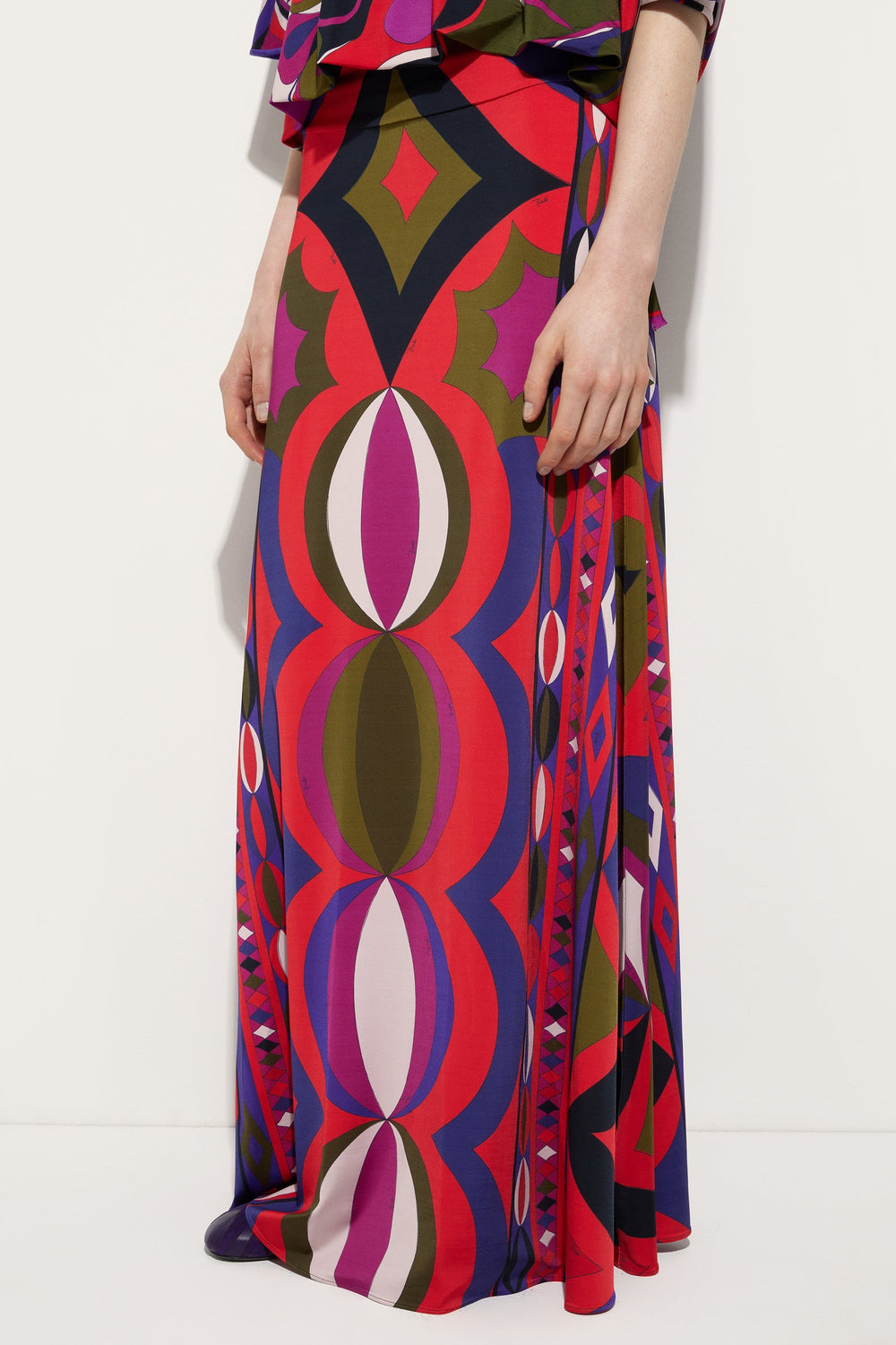 Collane Print Long Skirt
 WOMAN Pucci