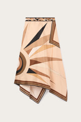 Hawaii Print Asymmetrical Skirt
 WOMAN Pucci