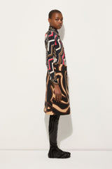 Labirinto Print Midi Skirt
 WOMAN Pucci