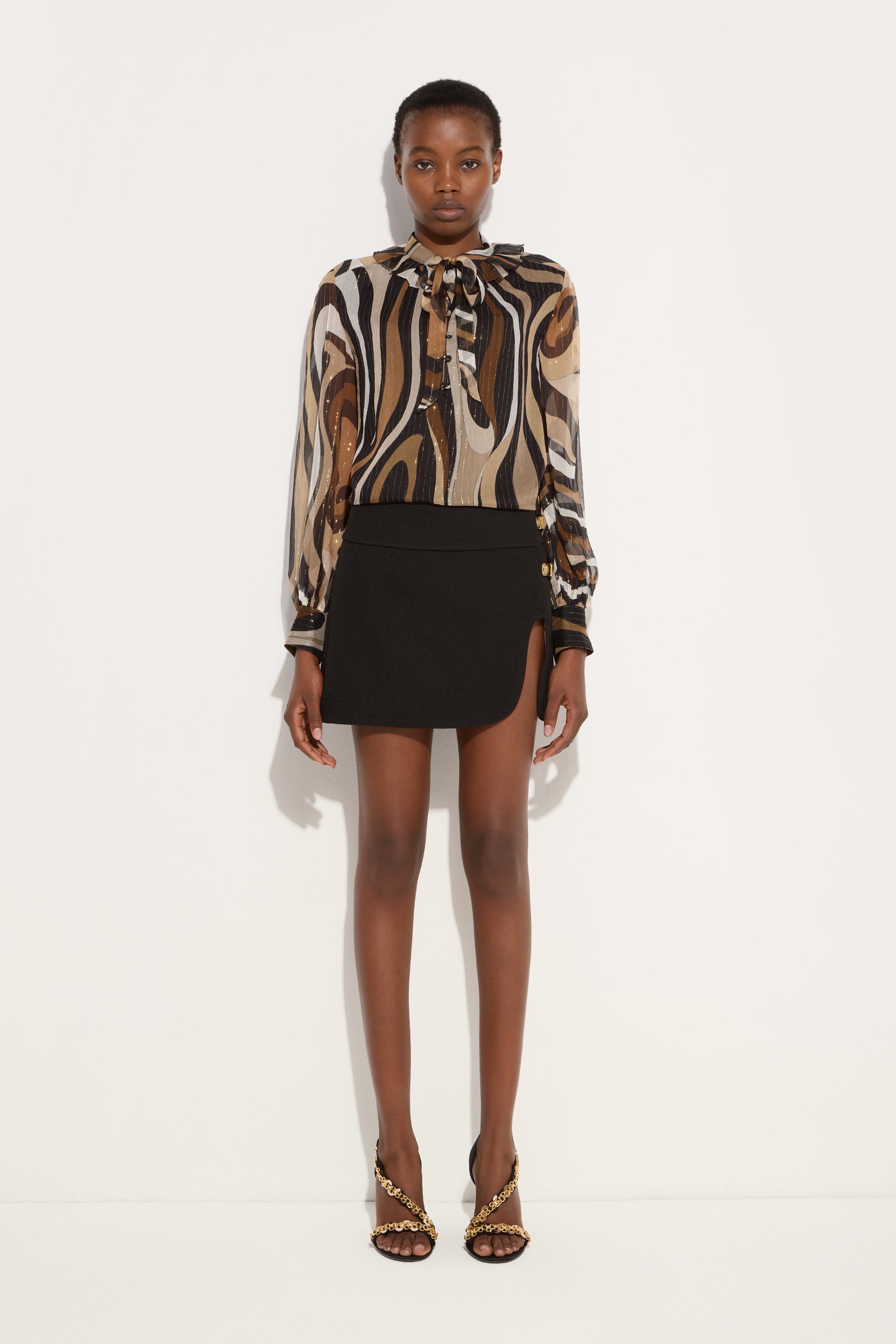 Wool Midi Skirt
 WOMAN Pucci