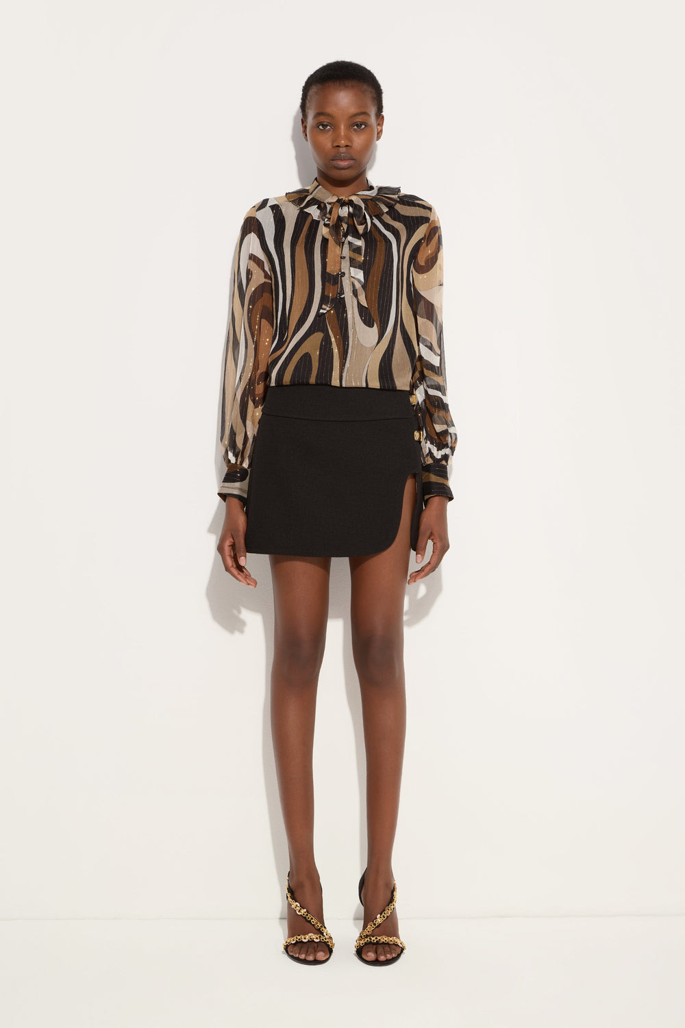 Wool Midi Skirt
 WOMAN Pucci