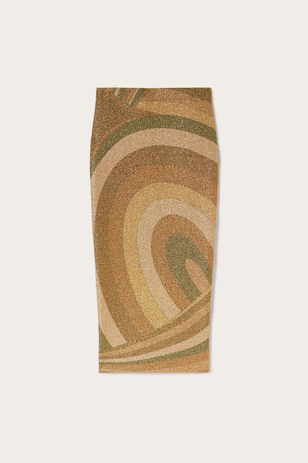 Iride Print Lamé Jersey Midi Skirt
 WOMAN Pucci