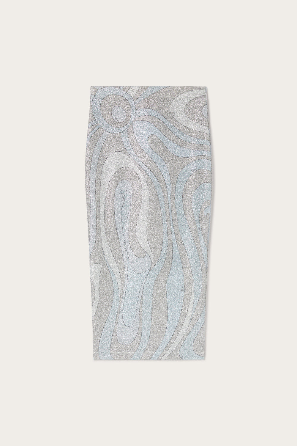 Marmo Print Midi Skirt in Jersey Lamé
 WOMAN Pucci