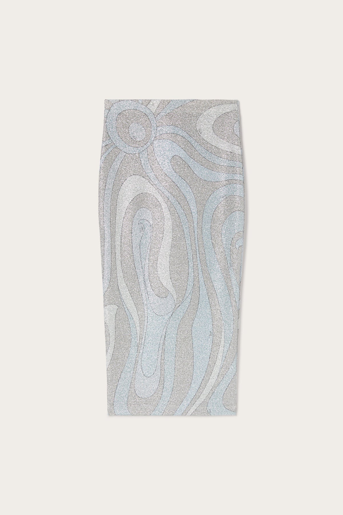 Marmo Print Midi Skirt in Jersey Lamé
 WOMAN Pucci