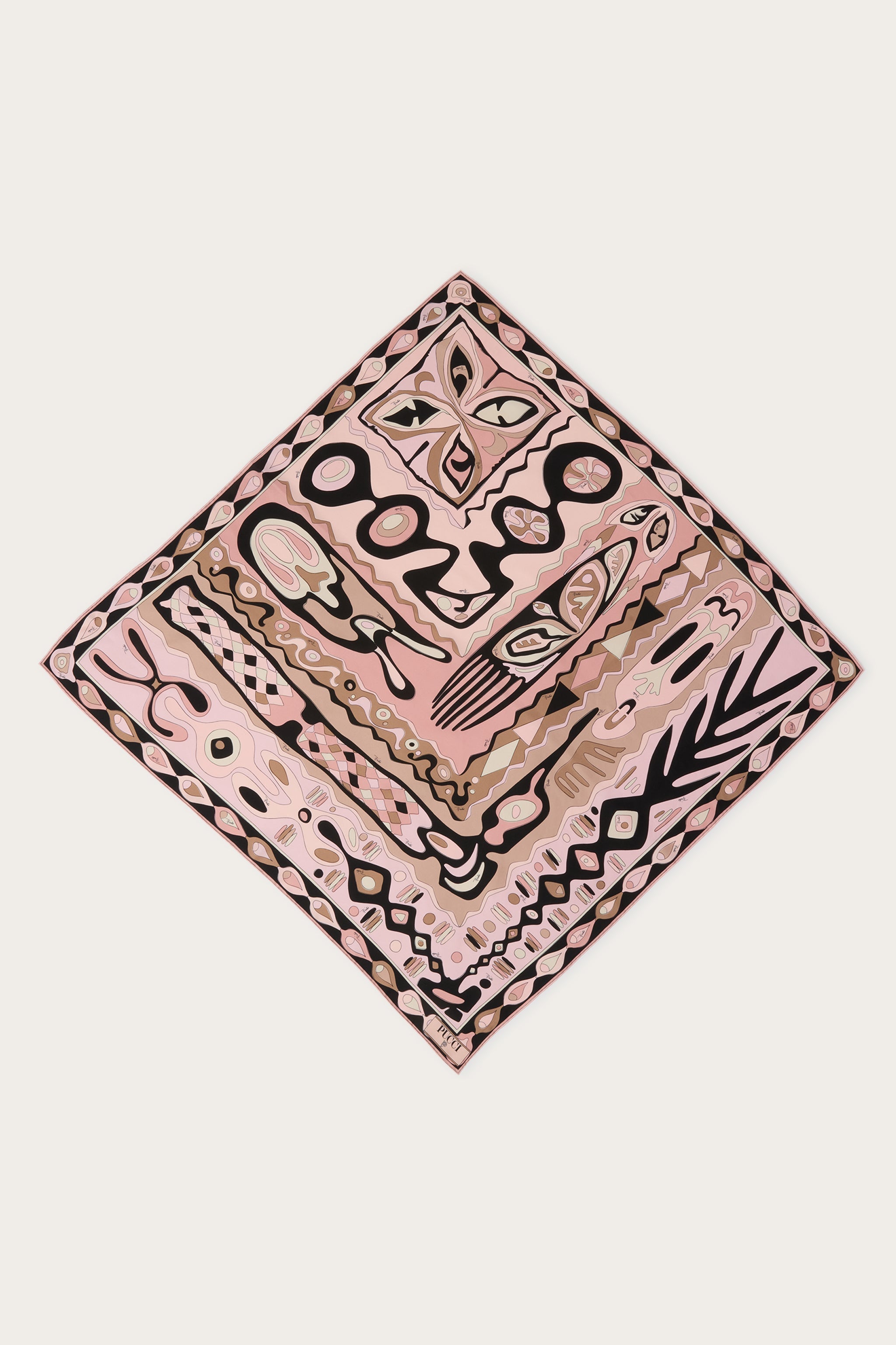 Angoli Print Silk Carre
 WOMAN Pucci