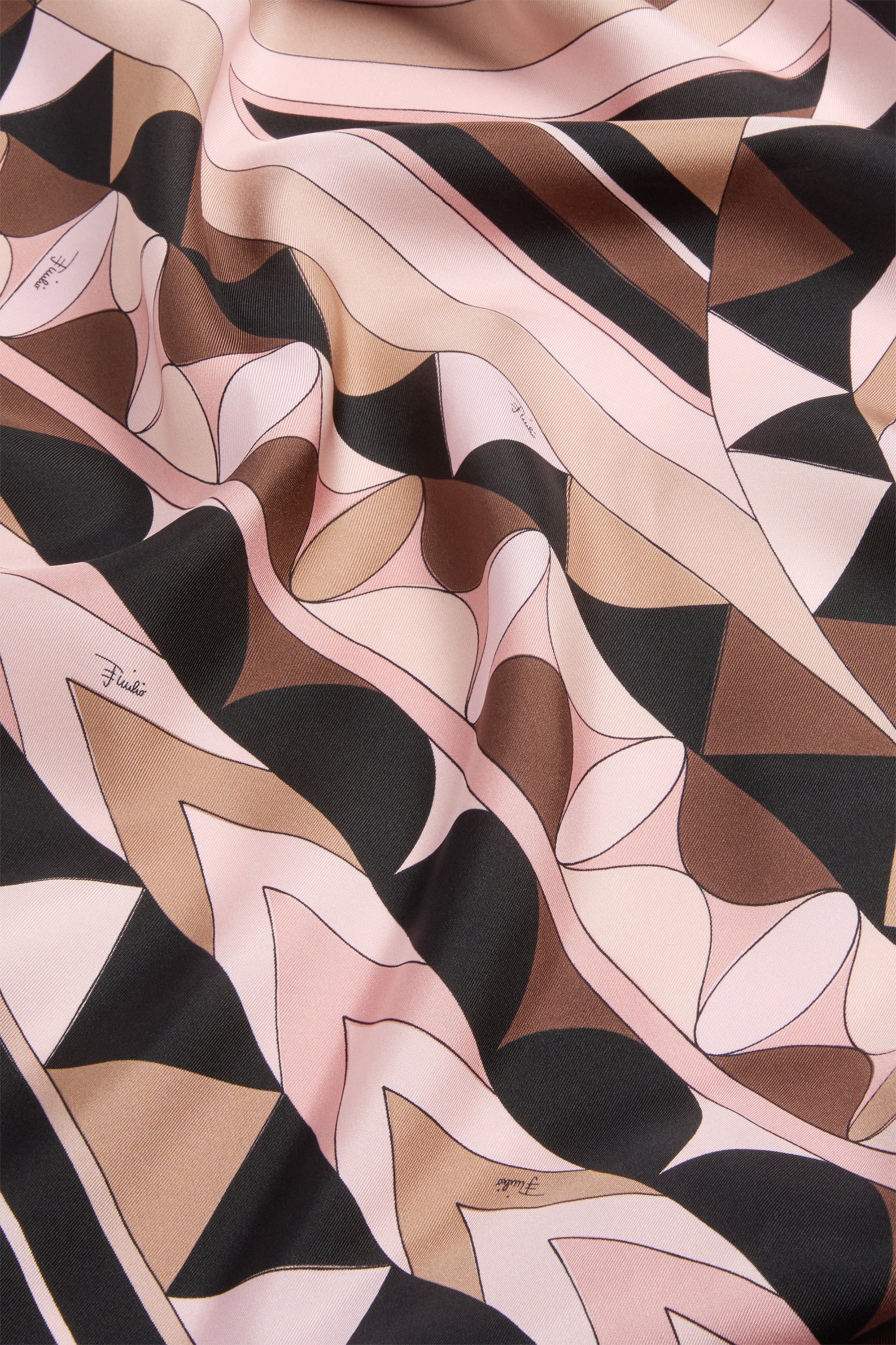 Manuba Print Silk Triangle Scarf
 WOMAN Pucci