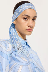 Mixed Print Silk Twill Scarf
 WOMAN Pucci