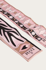 Angoli and Soleil Print Silk Twill Scarf
 WOMAN Pucci