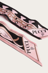 Mixed Print Silk Twill Scarf
 WOMAN Pucci