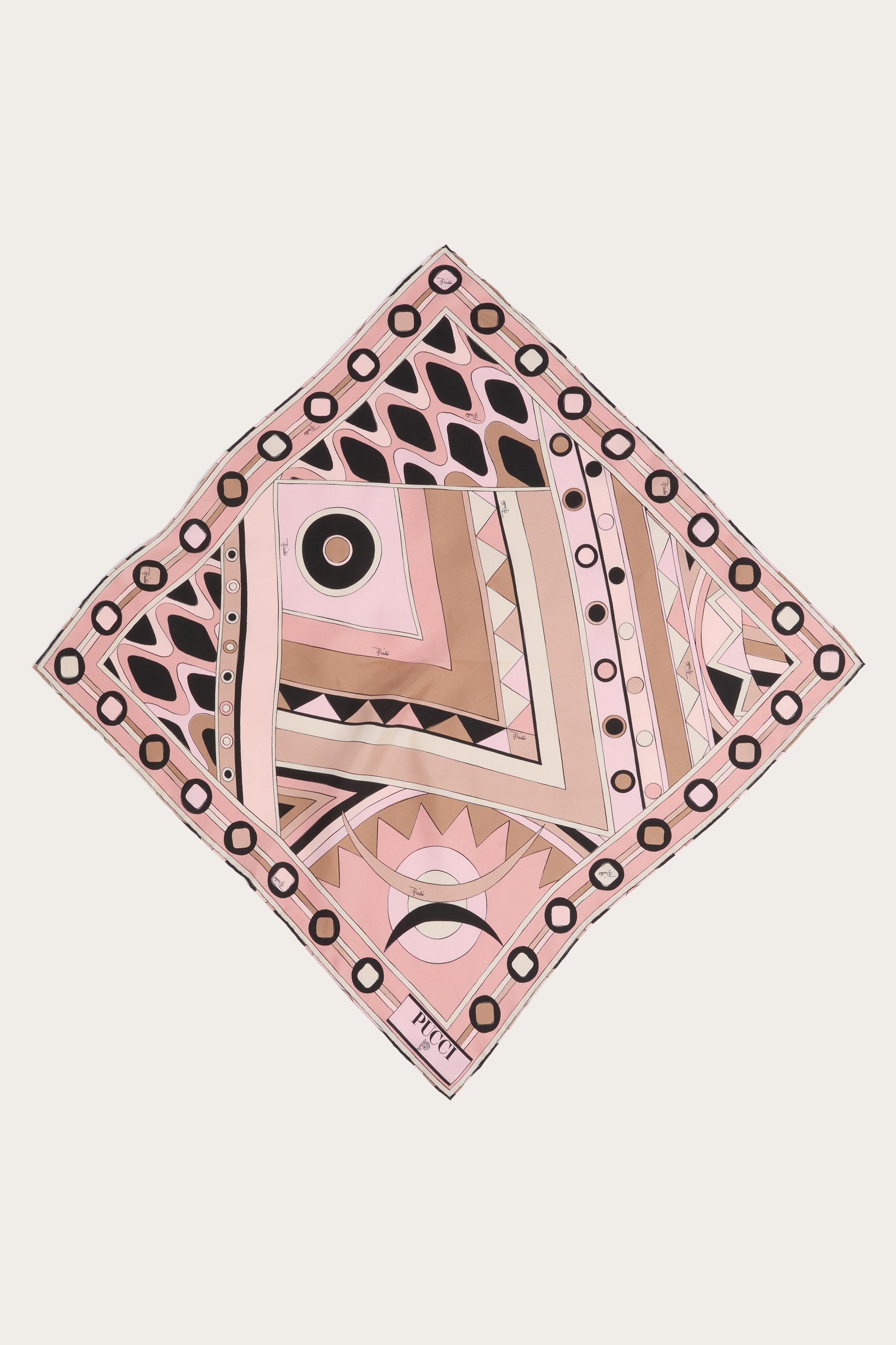 Vivara Print Small Silk Carrè
 WOMAN Pucci