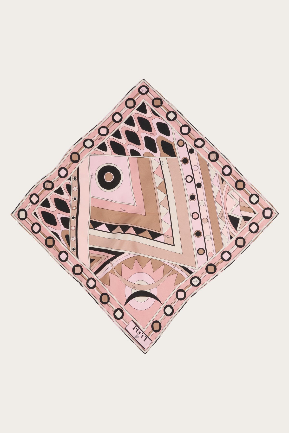 Vivara Print Small Silk Carrè
 WOMAN Pucci