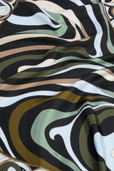 Marmo Print Silk Triangle Scarf
 WOMAN Pucci