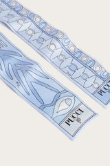 Angoli and Soleil Print Silk Twill Scarf
 WOMAN Pucci
