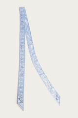 Mixed Print Silk Twill Scarf with Rhinestones
 WOMAN Pucci
