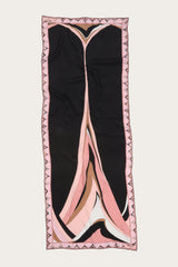 Fari Print Crepe de Chine Stole
 WOMAN Pucci