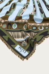 Mixed Print Silk Stole
 WOMAN Pucci