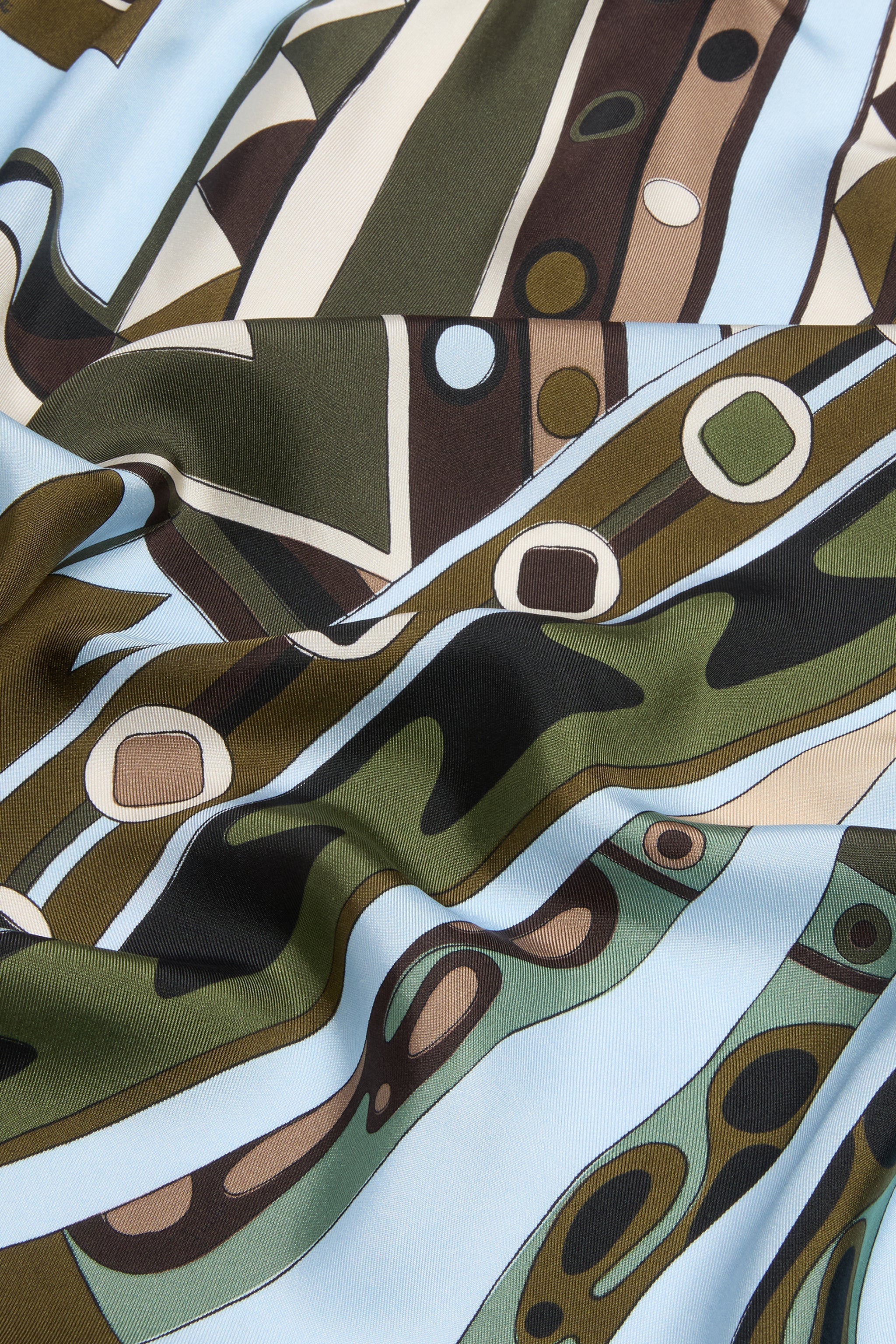 Mixed Print Silk Stole
 WOMAN Pucci