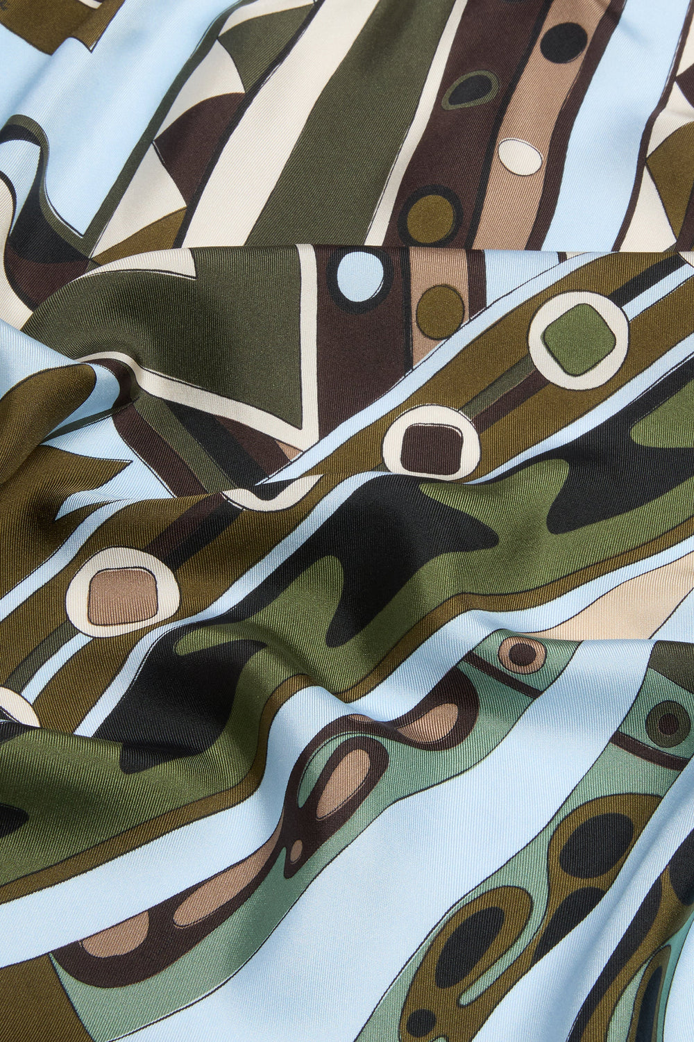 Mixed Print Silk Stole
 WOMAN Pucci