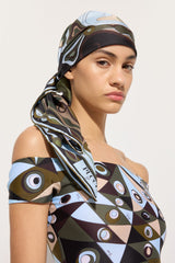 Orchidee Print Silk Carre
 WOMAN Pucci