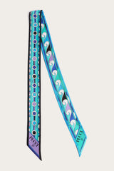 Mixed Print Silk Twill Scarf
 WOMAN Pucci
