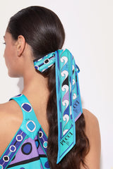 Mixed Print Silk Twill Scarf
 WOMAN Pucci