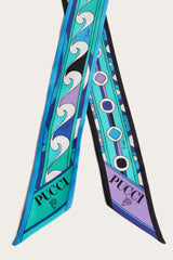 Mixed Print Silk Twill Scarf
 WOMAN Pucci