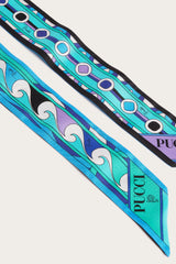 Mixed Print Silk Twill Scarf
 WOMAN Pucci