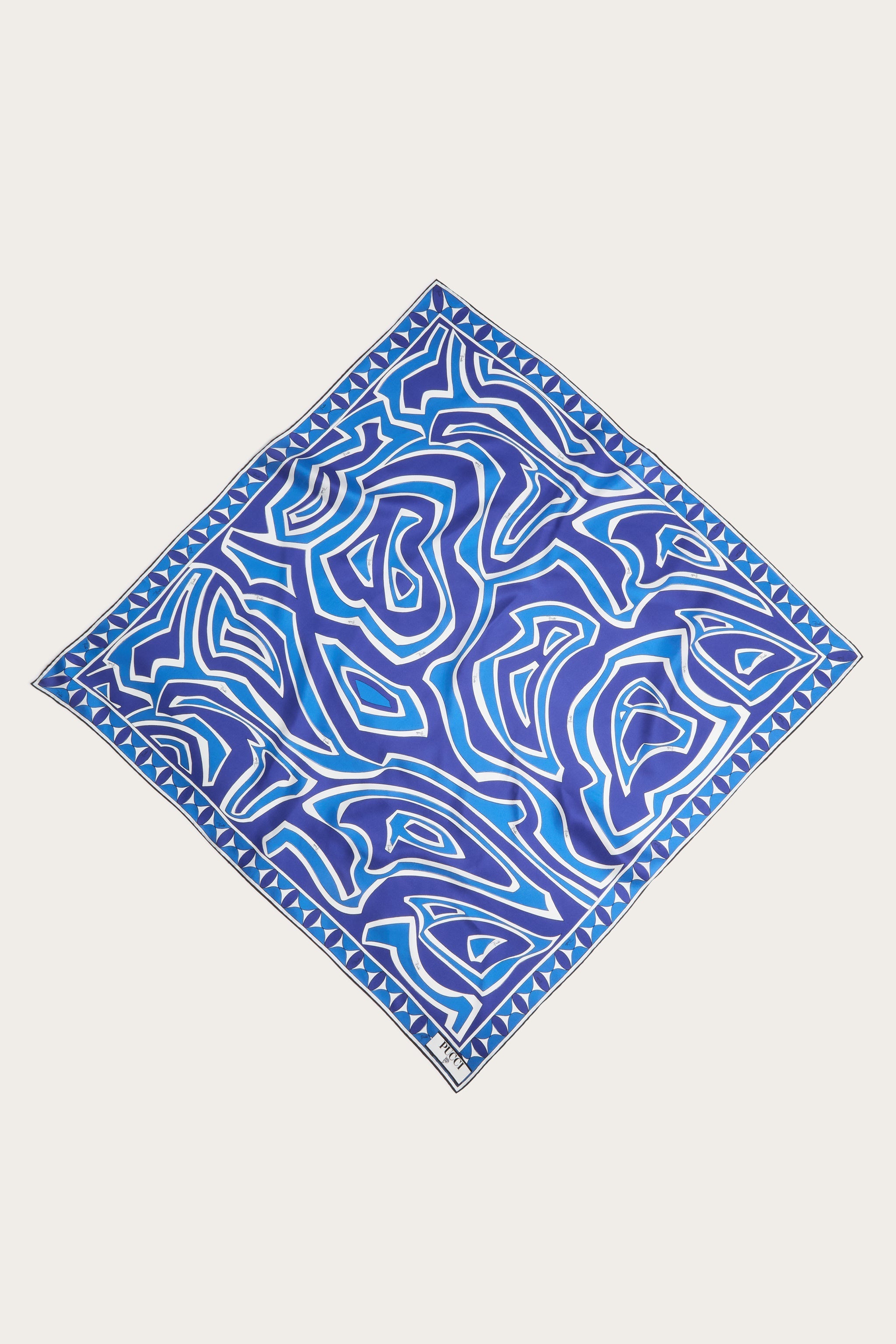Labirinto Print Silk Scarf
 WOMAN Pucci