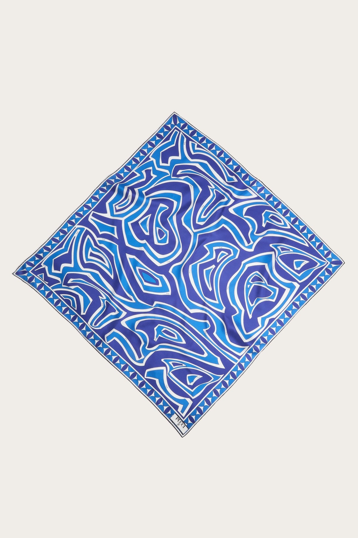 Labirinto Print Silk Scarf
 WOMAN Pucci