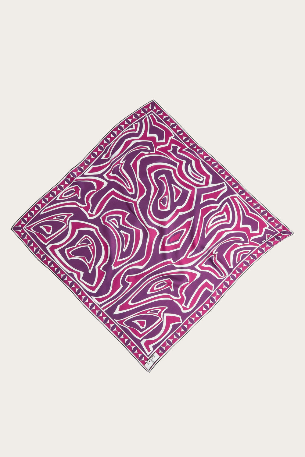 Labirinto Print Silk Scarf
 WOMAN Pucci