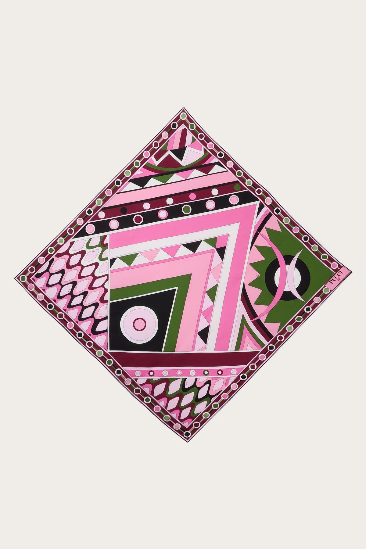 Vivara Print Silk Scarf
 WOMAN Pucci