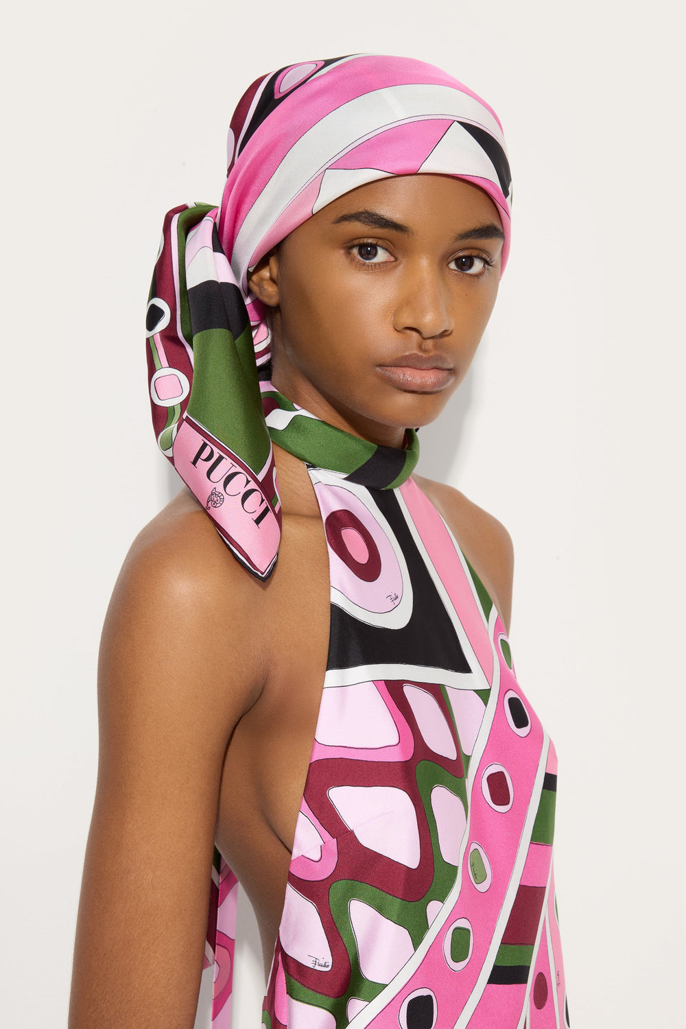 Vivara Print Silk Scarf
 WOMAN Pucci