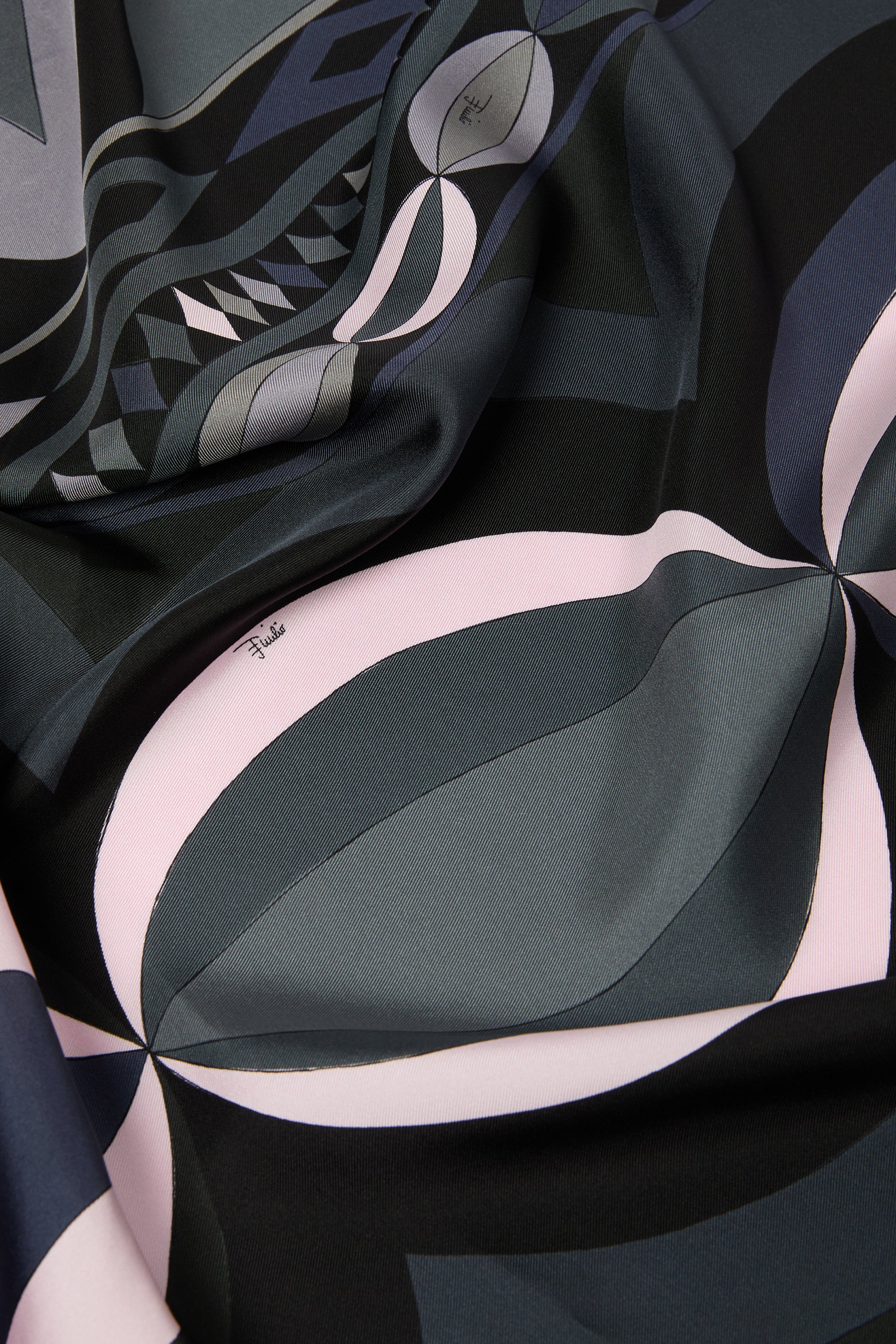 Collane Print Silk Twill Scarf
 WOMAN Pucci