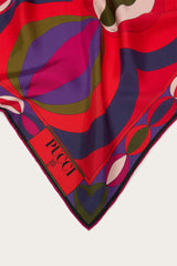 Collane Print Silk Twill Scarf
 WOMAN Pucci