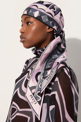 Mixed Prints Silk Twill Scarf
 WOMAN Pucci