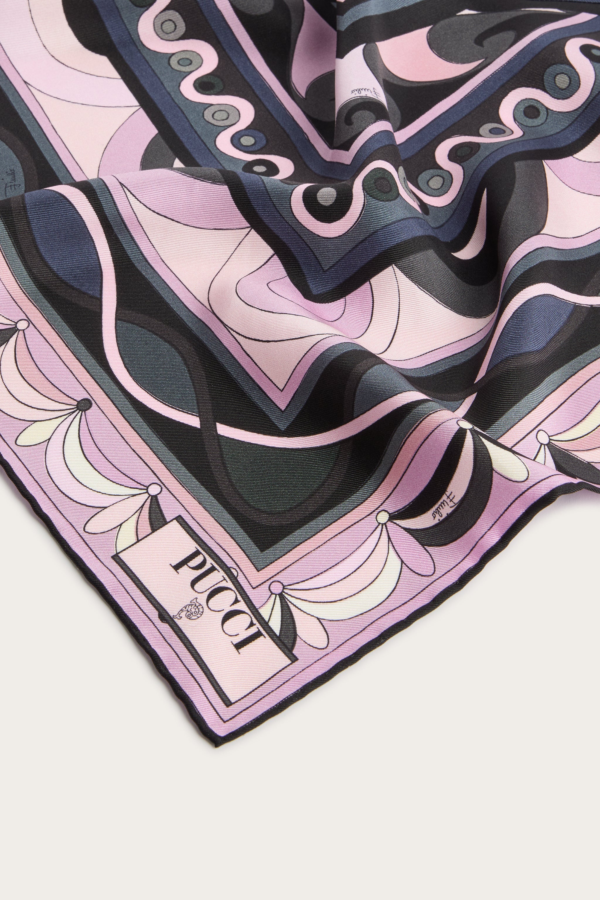 Mixed Prints Silk Twill Scarf
 WOMAN Pucci