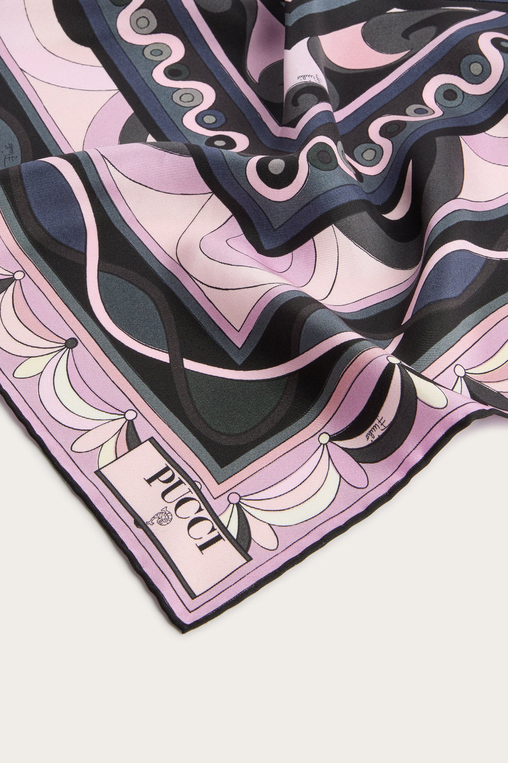 Mixed Prints Silk Twill Scarf
 WOMAN Pucci