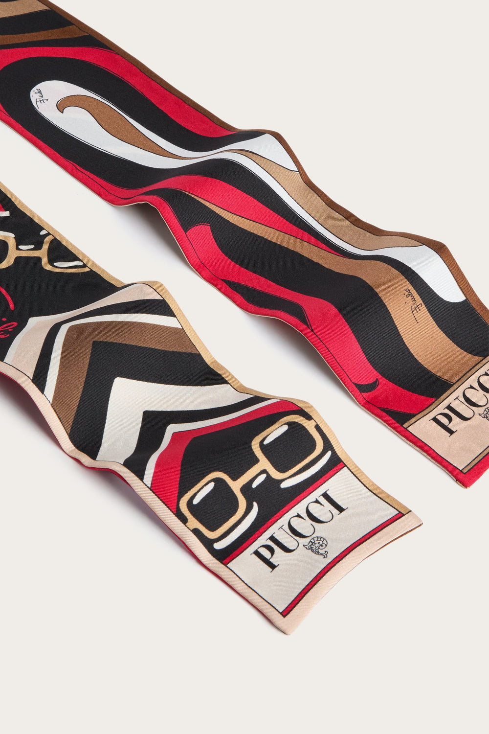 Istrice and Marmo Print Silk Scarf
 WOMAN Pucci