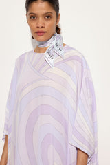 Astro and Rombi Print Silk Twill Scarf
 WOMAN Pucci