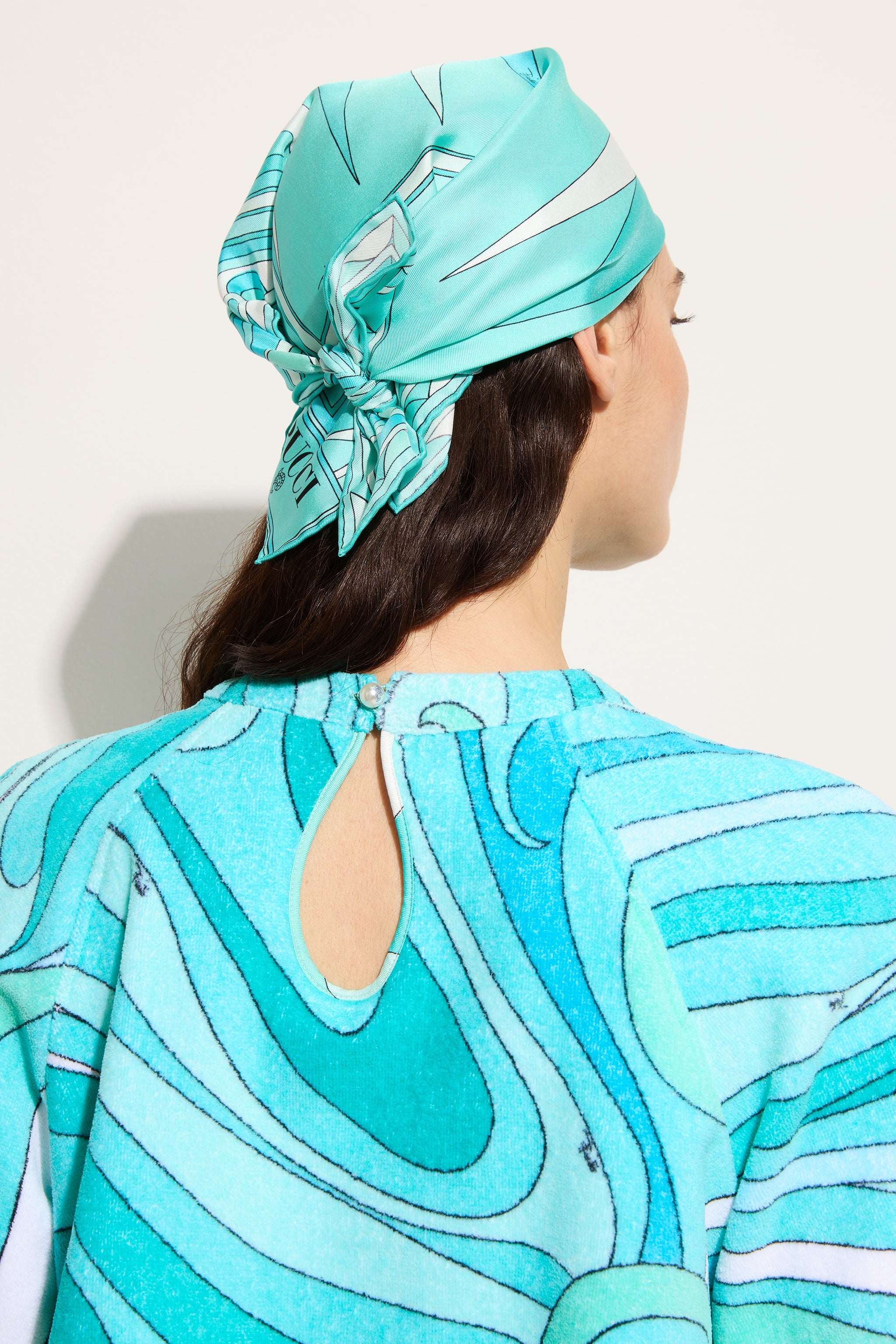 Hawaii Print Small Carre
 WOMAN Pucci